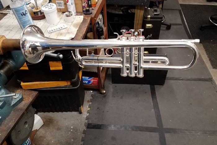 Varno Musical Instrument Repair Doc Severinsen trumpet